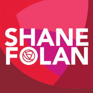 Shane Folan logo (square, colour)